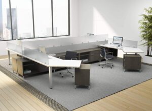 DeskMaker TeamWorx Office Furniture 2277