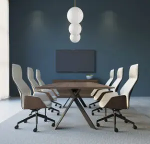 Ekko table by Davis Furniture White