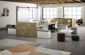 KO Narrate Open Meeting Space for Creativity in Neutral Colors