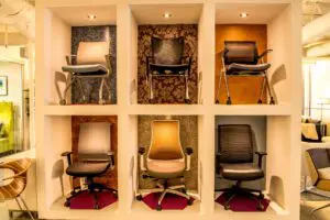 CORE Showroom and Open House Different Types of Chairs