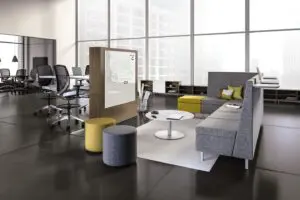 Open working concept design for this office