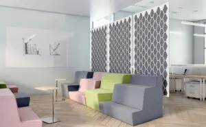 Visitor Seating Area by Corona Group