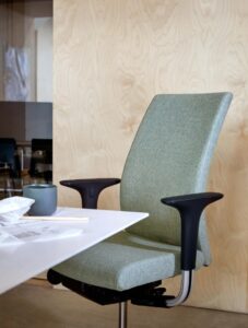 Creed Task Chair by Hag Adjustable Armrests