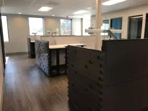 Doctors Office Install Cubicles