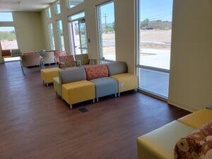 Pediatric Office Colorful Furniture Installation