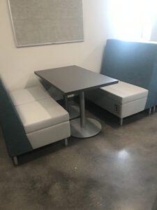 Kimball Install Day to Day Tables and Lounge