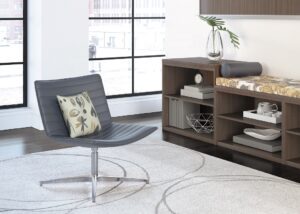 Floor Standing Table Unit and Cushion Chair